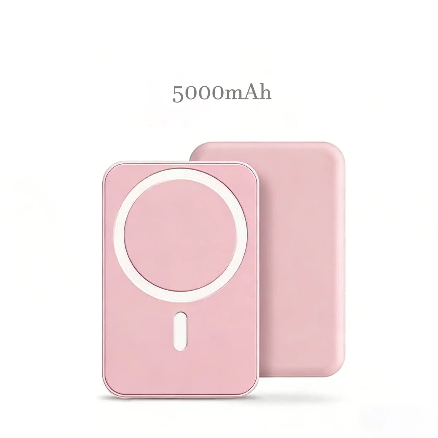  Magnetic Power Bank, Magsafe-Compatible Wireless Portable Charger, Fast Charging Compact Phone Battery Pack for Iphone 17-12 Series Smartphone