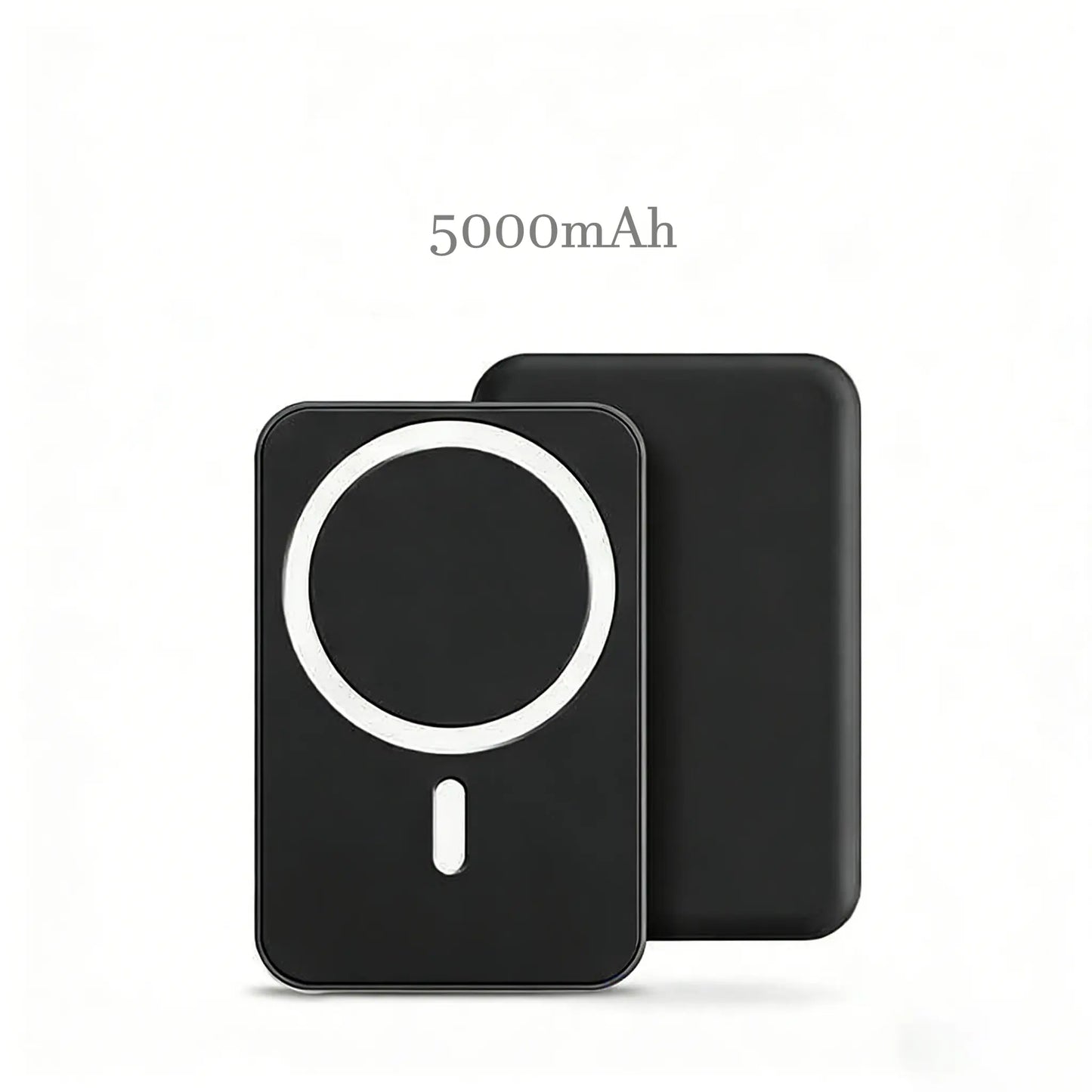  Magnetic Power Bank, Magsafe-Compatible Wireless Portable Charger, Fast Charging Compact Phone Battery Pack for Iphone 17-12 Series Smartphone