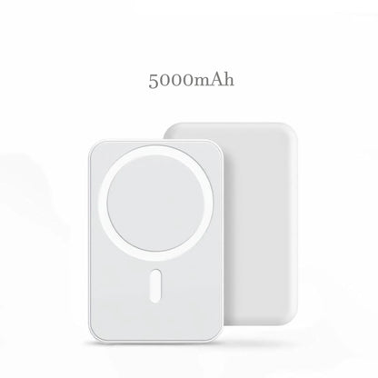 Magnetic Power Bank, Magsafe-Compatible Wireless Portable Charger, Fast Charging Compact Phone Battery Pack for Iphone 17-12 Series Smartphone